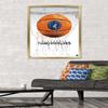 Trends International NBA Minnesota Timberwolves - Drip Basketball 21 Wall Poster, 22.375" x 34", Gold Framed Version view 2