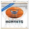 Trends International NBA Charlotte Hornets - Drip Basketball 21 Wall Poster, 22.375" x 34", Premium Print and Beechwood Hanger Bundle view 3