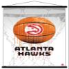 Trends International NBA Atlanta Hawks - Drip Basketball 21 Wall Poster, 22.375" x 34", Premium Print and Black Hanger Bundle view 1