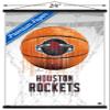 Trends International NBA Houston Rockets - Drip Basketball 21 Wall Poster, 22.375" x 34", Premium Print and Black Hanger Bundle view 3