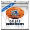 Trends International NBA Dallas Mavericks - Drip Basketball 21 Wall Poster, 22.375" x 34", Premium Print and Black Hanger Bundle view 3