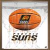 Trends International NBA Phoenix Suns - Drip Basketball 21 Wall Poster, 22.375" x 34", Bronze Framed Version view 1