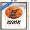 Trends International NBA Phoenix Suns - Drip Basketball 21 Wall Poster, 22.375" x 34", Bronze Framed Version view 3