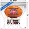 Trends International NBA Detroit Pistons - Drip Basketball 21 Wall Poster, 22.375" x 34", Premium Poster & Mount Bundle view 3