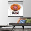 Trends International NBA Detroit Pistons - Drip Basketball 21 Wall Poster, 22.375" x 34", Premium Print and Black Hanger Bundle view 2