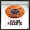 Trends International NBA Houston Rockets - Drip Basketball 21 Wall Poster, 14.725" x 22.375", Black Framed Version view 1