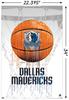 Trends International NBA Dallas Mavericks - Drip Basketball 21 Wall Poster, 22.375" x 34", Unframed Version view 3