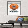 Trends International NBA Charlotte Hornets - Drip Basketball 21 Wall Poster, 22.375" x 34", Barnwood Framed Version view 2