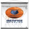 Trends International NBA Memphis Grizzlies - Drip Basketball 21 Wall Poster, 22.375" x 34", Premium Print and Black Hanger Bundle view 1