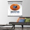 Trends International NBA Memphis Grizzlies - Drip Basketball 21 Wall Poster, 22.375" x 34", Premium Print and Black Hanger Bundle view 2