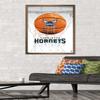 Trends International NBA Charlotte Hornets - Drip Basketball 21 Wall Poster, 22.375" x 34", Bronze Framed Version view 2