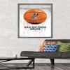 Trends International NBA San Antonio Spurs - Drip Basketball 21 Wall Poster, 22.375" x 34", Barnwood Framed Version view 2