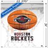 Trends International NBA Houston Rockets - Drip Basketball 21 Wall Poster, 22.375" x 34", Premium Poster & Mount Bundle view 3