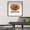 Trends International NBA Memphis Grizzlies - Drip Basketball 21 Wall Poster, 22.375" x 34", Mahogany Framed Version view 2