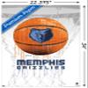 Trends International NBA Memphis Grizzlies - Drip Basketball 21 Wall Poster, 22.375" x 34", Premium Poster & Mount Bundle view 3