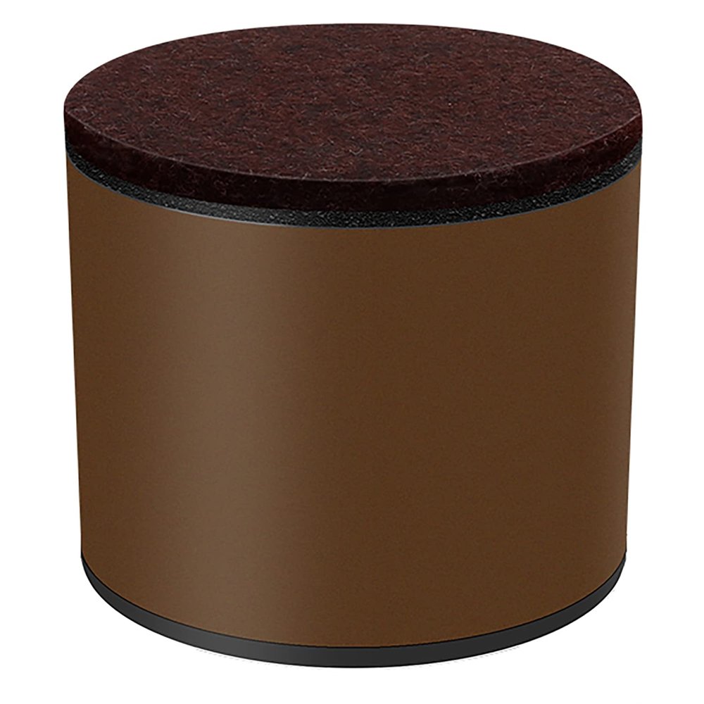 KaysaLY 4Pcs Furniture Bed Risers, 52Mm Chair Raiser Furniture Risers Lift Sofa Table Storage Wood Color, Footboard Booster Bed Lift Furniture Booster,Brown