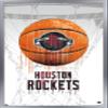 Trends International NBA Houston Rockets - Drip Basketball 21 Wall Poster, 14.725" x 22.375", Silver Framed Version view 1