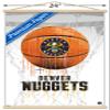 Trends International NBA Denver Nuggets - Drip Basketball 21 Wall Poster, 22.375" x 34", Premium Print and Beechwood Hanger Bundle view 3