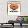 Trends International NBA Charlotte Hornets - Drip Basketball 21 Wall Poster, 22.375" x 34", Gold Framed Version view 2