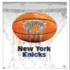 Trends International NBA New York Knicks - Drip Basketball 21 Wall Poster, 14.725" x 22.375", White Framed Version view 1