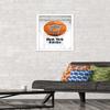 Trends International NBA New York Knicks - Drip Basketball 21 Wall Poster, 14.725" x 22.375", White Framed Version view 2