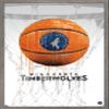 Trends International NBA Minnesota Timberwolves - Drip Basketball 21 Wall Poster, 22.375" x 34", Barnwood Framed Version view 1