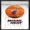 Trends International NBA Miami Heat - Drip Basketball 21 Wall Poster, 14.725" x 22.375", Black Framed Version view 1