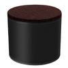 KaysaLY 4Pcs Furniture Bed Risers, 52Mm Chair Raiser Furniture Risers Lift Sofa Table Storage Wood Color, Footboard Booster Bed Lift Furniture Booster,Black view 1