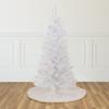 Pre-Lit Medium Rockport White Pine Artificial Christmas Tree - 4' - Multi Lights view 2