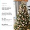 Balsam Hill BH Balsam Fir Full Tree - Realistic Artificial Christmas Tree with Premium Stand & Easy Assembly for Indoor Holiday Decorating, LED Clear, 7.5ft view 2