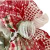 Christmas Wreath Home for The Holidays House Handmade Deco Mesh Available in 24 inch Diameter and 28 inch Diameter view 4