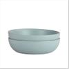 10 Strawberry Street Wazee Matte 9"/48oz Serving Bowl, Set of 2, Mineral Blue view 4