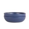 10 Strawberry Street Wazee Matte 9"/48oz Serving Bowl, Set of 2, Midnight Blue view 4