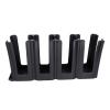 4 Grids Coffee Cup Dispenser, Disposable Paper Cup Holder Organizer Cup Lid Holder Dispenser Organizer for Coffee Milk Tea Shop Restaurant view 1