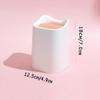 BDPP Trash Can Trash Can with Shake Lid Modern Plastic Garbage Can Mini Desktop Garbage Bin Suitable for Living Room Bedroom Office USO Interior y Exterior view 2