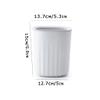 BDPP Trash Can Desktop Trash Can Light Luxury Garbage Can Plastic Garbage Bin Suitable for Home,Office,with Pressure Ring Design USO Interior y Exterior (Color : B) view 2