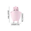 BDPP Trash Can Trash Can Without Lid Desktop Garbage Bin Cute Garbage Can Suitable for Bedroom Study Dressing Table Desktop USO Interior y Exterior (Color : B) view 2