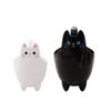 BDPP Trash Can Trash Can Without Lid Desktop Garbage Bin Cute Garbage Can Suitable for Bedroom Study Dressing Table Desktop USO Interior y Exterior (Color : B) view 3