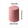 BDPP Trash Can Trash Can with Lid Round Garbage Can Large-Capacity Garbage Bin,12L/3.1 Gallons Suitable for Bedroom Kitchen Bathroom USO Interior y Exterior (Color : A) view 2