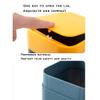 BDPP Trash Can Cute Mini Trash Can Countertop Garbage Can Plastic Garbage Bin Suitable for Car Office Family-with Swing Cover USO Interior y Exterior (Color : A) view 3