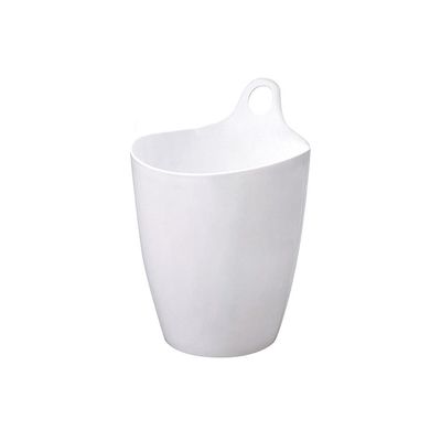 BDPP Trash Can Desktop Trash Can Without Lid Portable Garbage Can Hanging Garbage Bin-Suitable for Kitchen Bedroom Bathroom Office USO Interior y Exterior (Color : C)