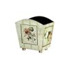 BDPP Trash Can Square Trash Can Retro Garbage Can No Lid Garbage Bin Suitable for Bedroom Living Room Office USO Interior y Exterior (Color : D) view 1