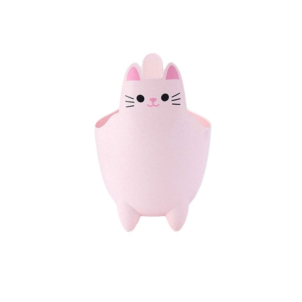 BDPP Trash Can Trash Can Without Lid Desktop Garbage Bin Cute Garbage Can Suitable for Bedroom Study Dressing Table Desktop USO Interior y Exterior (Color : A)
