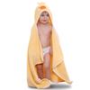 TBEZY Hooded Towel for Kids 100% Cotton Ultra Soft with Unique Animal Design Large for Infants 3-10 Years (Chick) view 1