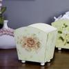 BDPP Trash Can Square Trash Can Retro Garbage Can No Lid Garbage Bin Suitable for Bedroom Living Room Office USO Interior y Exterior (Color : C) view 3