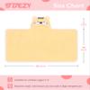 TBEZY Hooded Towel for Kids 100% Cotton Ultra Soft with Unique Animal Design Large for Infants 3-10 Years (Tiger) view 2