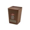 BDPP Trash Can Trash Can with Shake Lid Desktop Garbage Can with Lid Creative Cute Garbage Bin Suitable for Home Office Dormitory USO Interior y Exterior view 1