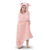 TBEZY Hooded Towel for Kids 100% Cotton Ultra Soft with Unique Animal Design Large for Infants 3-10 Years (Bunny) view 1