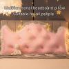WANGPP Large Bolster Headboard Backrest Positioning Support Pillow,Bed Sofa Reading Pillow,Soft Velvety Cover,Lightweight and Breathable,Suitable for Reading Or Playing On The Bed/Sofa view 2