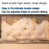 WANGPP Large Bolster Headboard Backrest Positioning Support Pillow,Bed Sofa Reading Pillow,Soft Velvety Cover,Lightweight and Breathable,Suitable for Reading Or Playing On The Bed/Sofa view 4